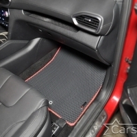 Автомобильные коврики EVA на Hyundai Santa Fe IV (2018-2021)
