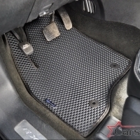 Коврики текстильные на Ford Explorer V 3 ряда (2010-2015) 