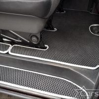 Двухслойные коврики EVA на Mercedez-Benz Vito II W639 без столика (2003-2014)