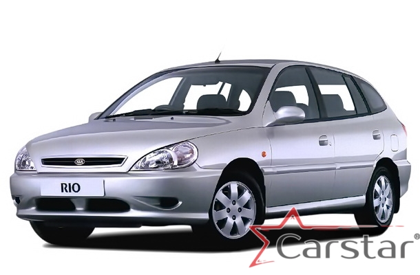Текстильные коврики для Kia Rio I (2000-2005)