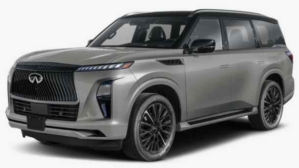 Текстильные коврики для Infiniti QX80 II (2024->)